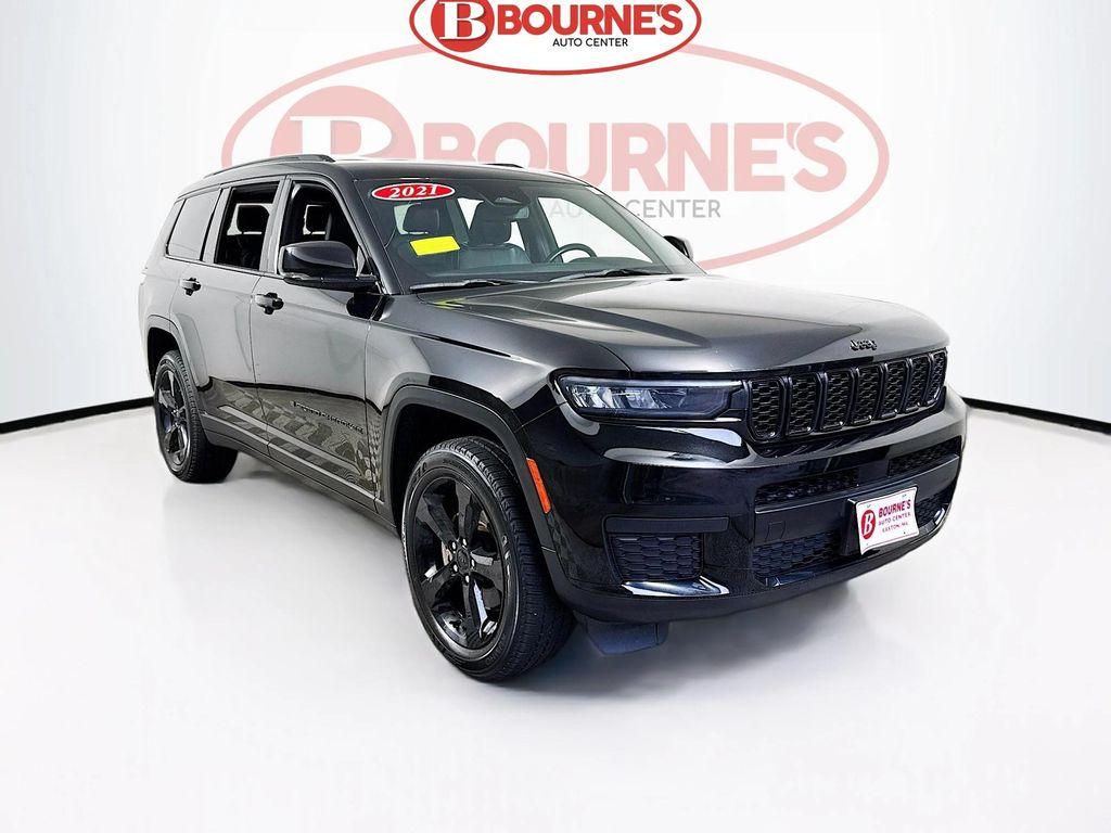 used 2021 Jeep Grand Cherokee L car, priced at $26,990