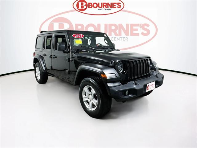 used 2022 Jeep Wrangler Unlimited car, priced at $29,490