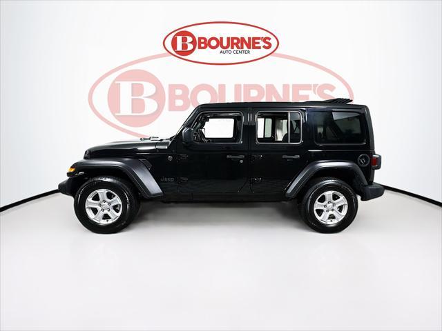 used 2022 Jeep Wrangler Unlimited car, priced at $29,490