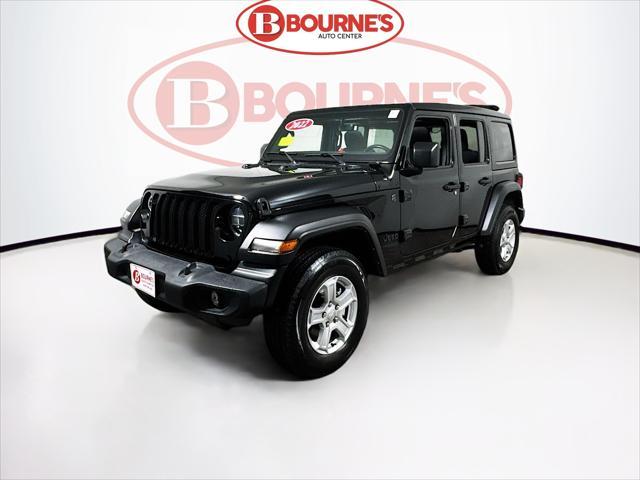 used 2022 Jeep Wrangler Unlimited car, priced at $29,490