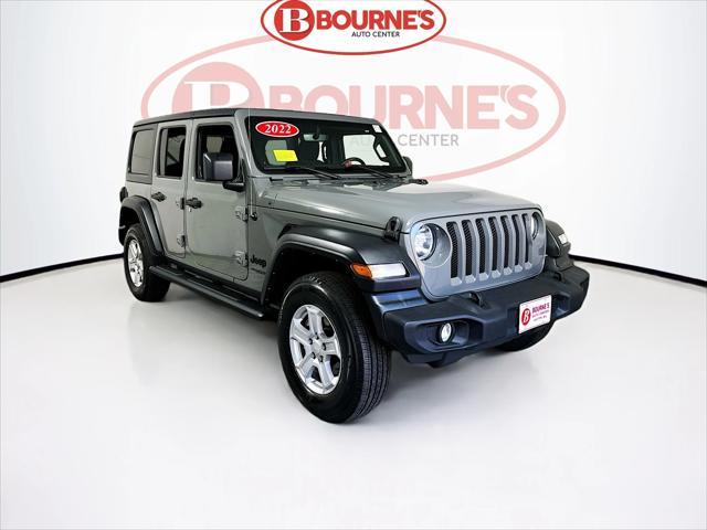 used 2022 Jeep Wrangler Unlimited car, priced at $28,990