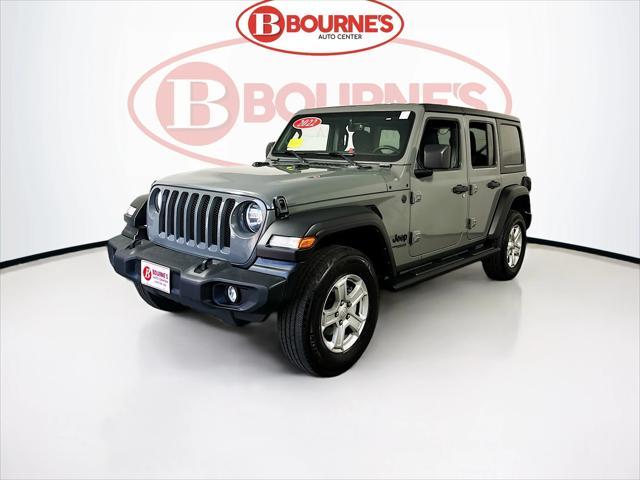 used 2022 Jeep Wrangler Unlimited car, priced at $28,990