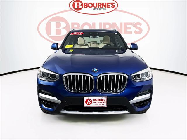 used 2021 BMW X3 car, priced at $24,490