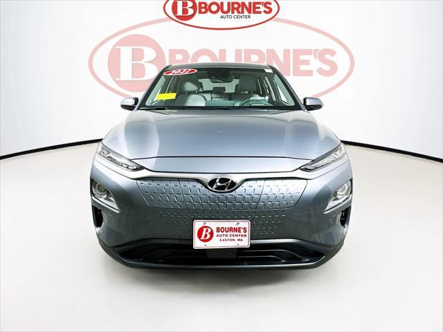 used 2021 Hyundai Kona EV car, priced at $19,490