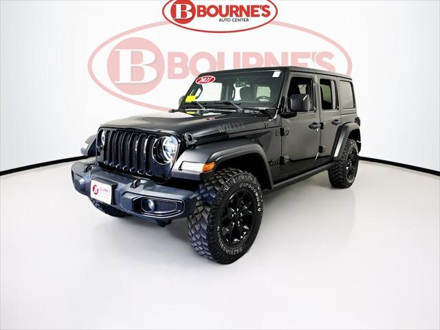 used 2021 Jeep Wrangler car, priced at $29,990