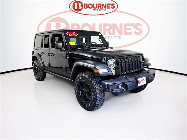 used 2021 Jeep Wrangler car, priced at $29,990