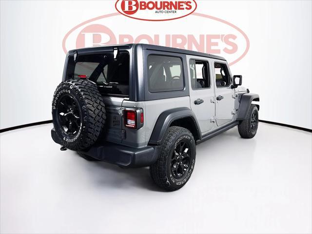 used 2021 Jeep Wrangler car, priced at $28,490
