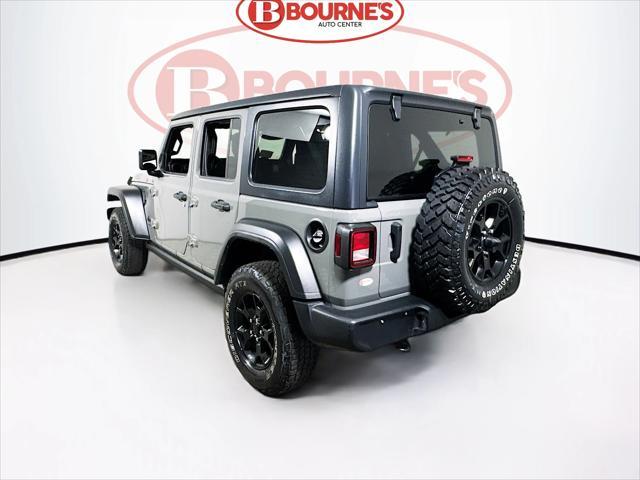 used 2021 Jeep Wrangler car, priced at $28,490