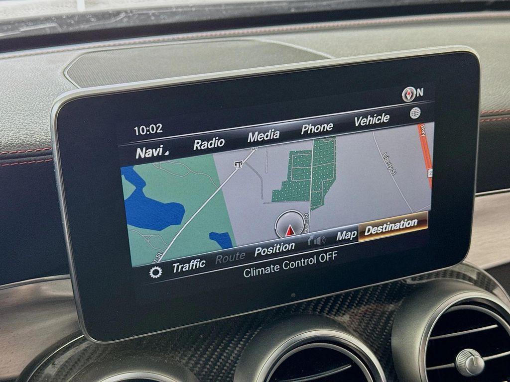 used 2018 Mercedes-Benz AMG C 43 car, priced at $22,990