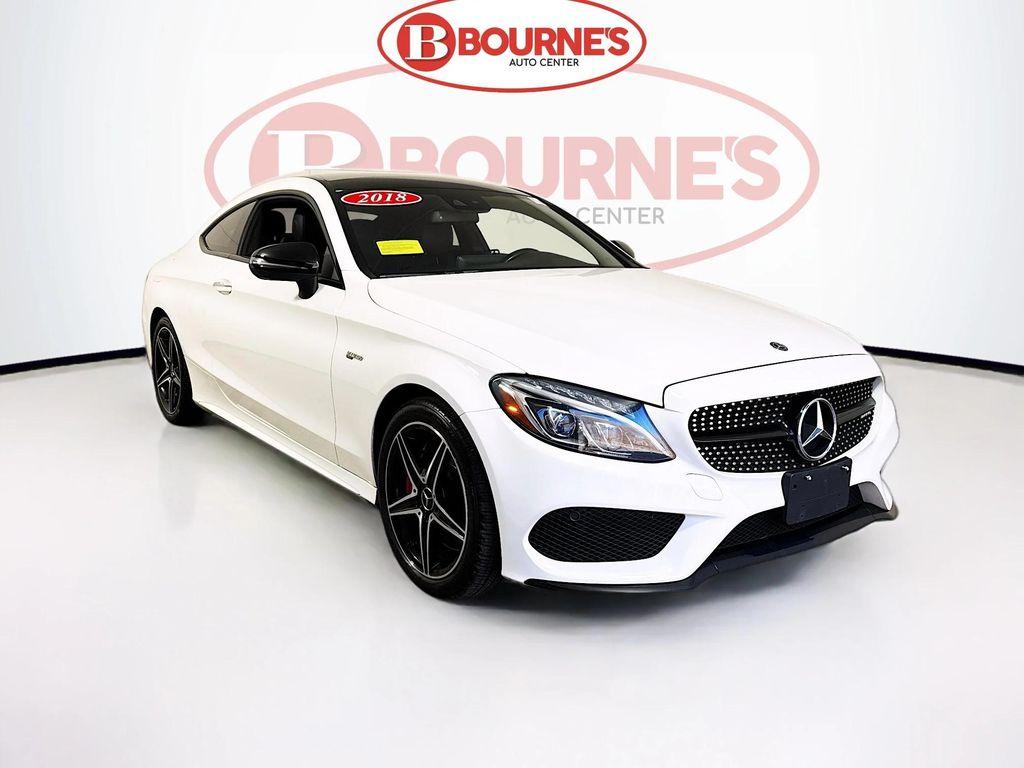 used 2018 Mercedes-Benz AMG C 43 car, priced at $22,990
