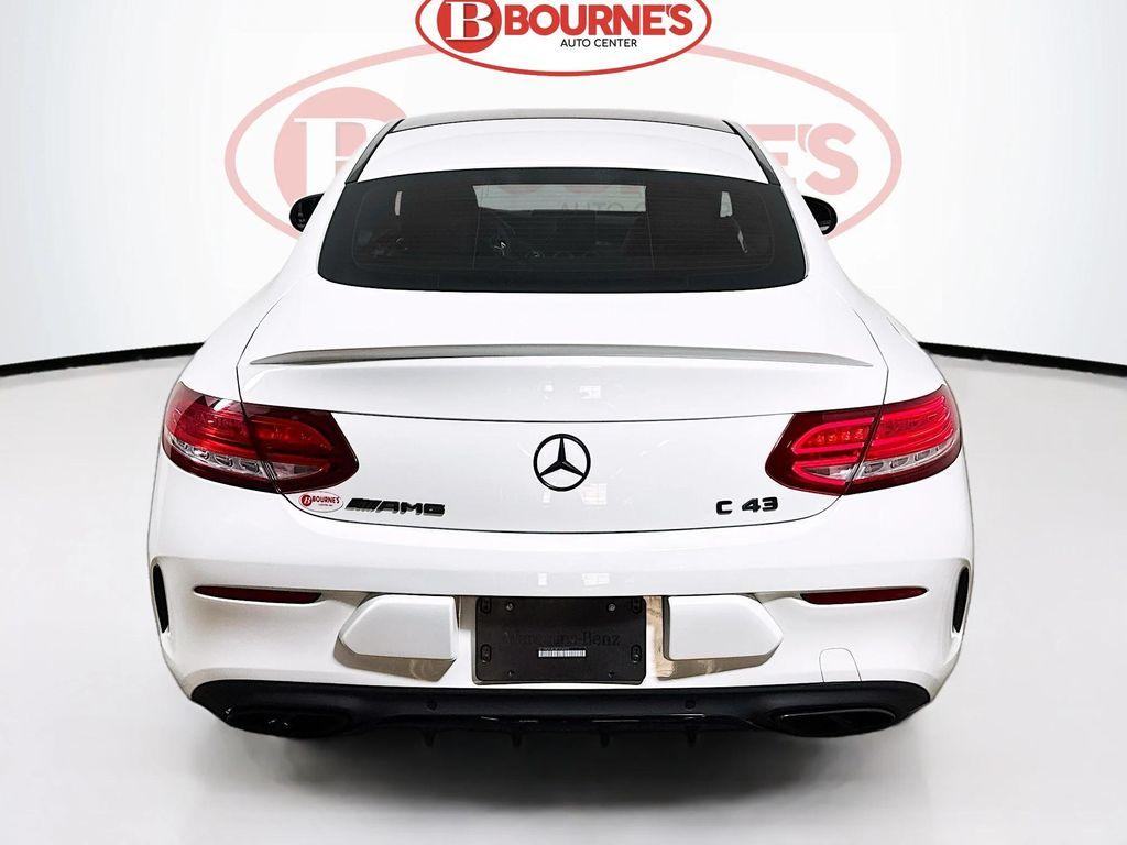 used 2018 Mercedes-Benz AMG C 43 car, priced at $22,990
