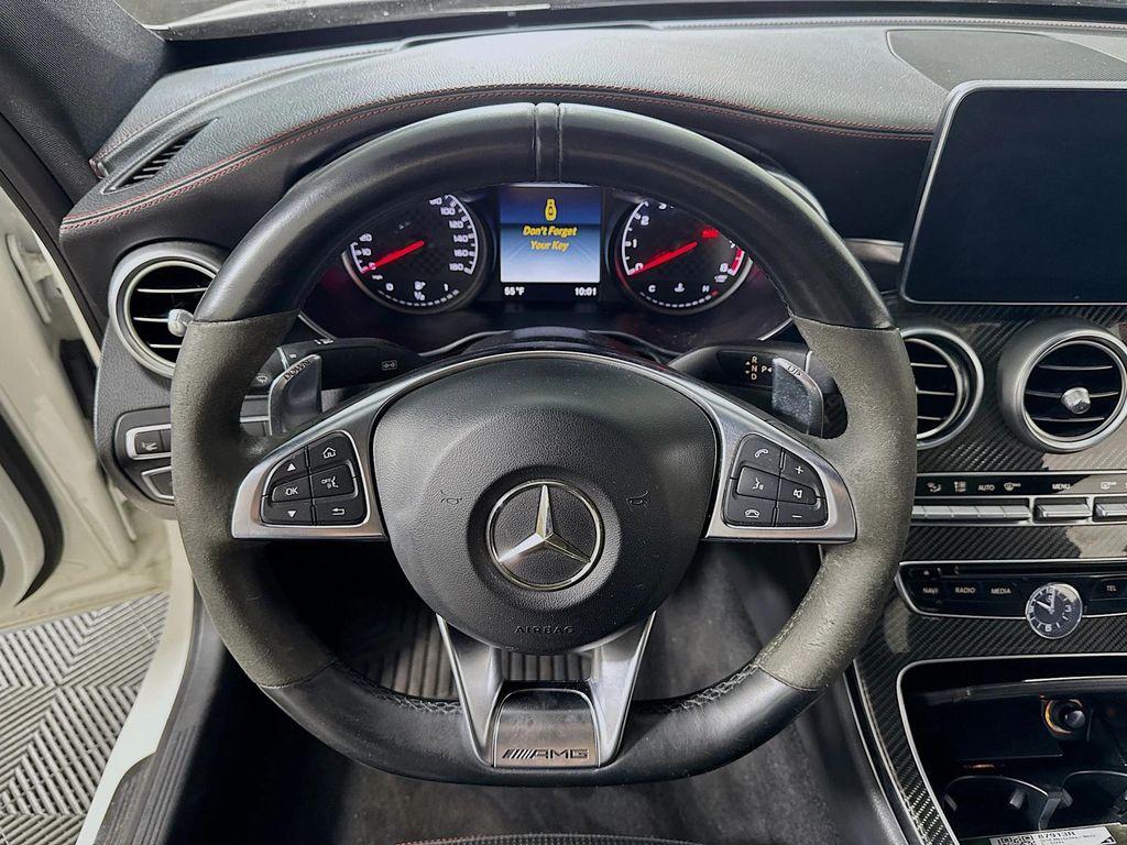 used 2018 Mercedes-Benz AMG C 43 car, priced at $22,990