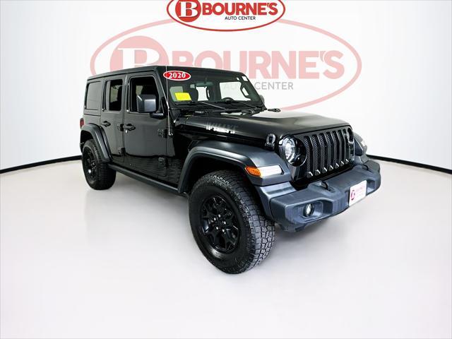 used 2020 Jeep Wrangler Unlimited car, priced at $29,590