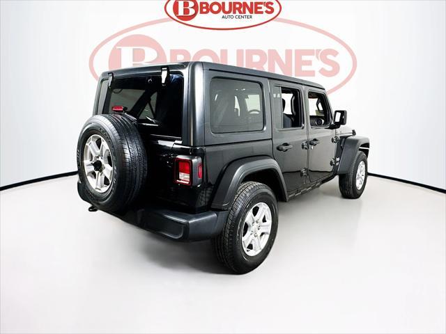 used 2021 Jeep Wrangler Unlimited car, priced at $28,490