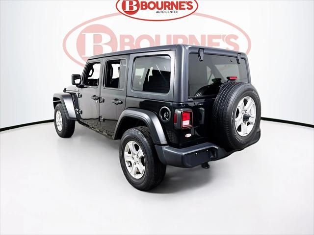 used 2021 Jeep Wrangler Unlimited car, priced at $28,490