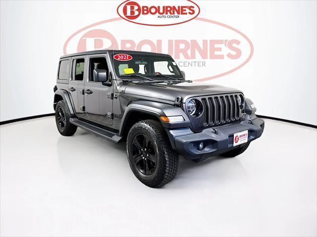 used 2021 Jeep Wrangler Unlimited car, priced at $29,990