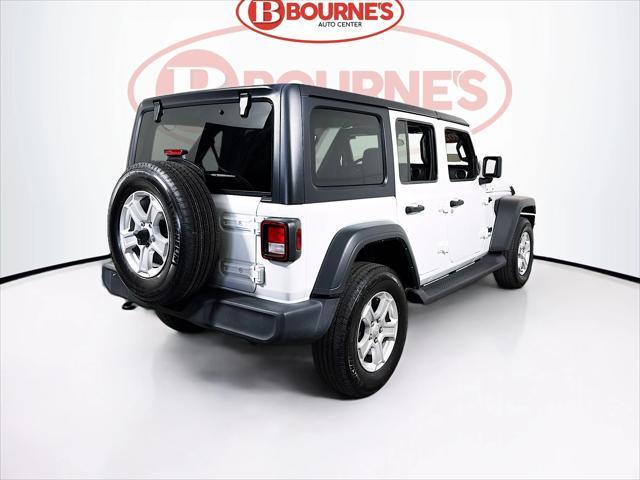 used 2022 Jeep Wrangler Unlimited car, priced at $28,990