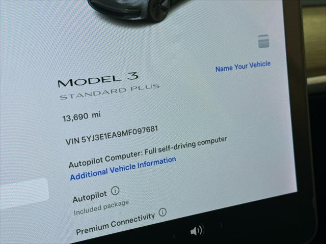 used 2021 Tesla Model 3 car, priced at $25,790