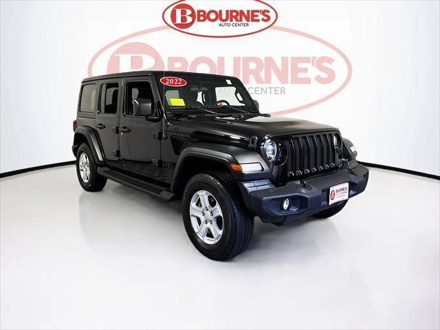 used 2022 Jeep Wrangler Unlimited car, priced at $29,990