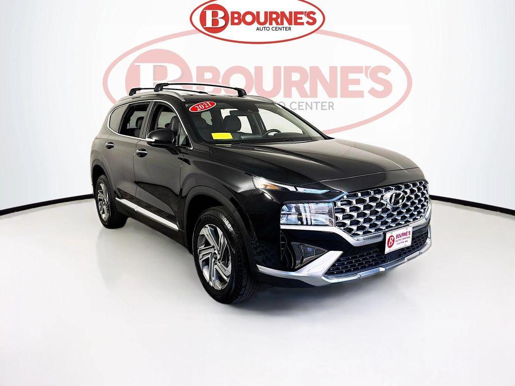 used 2021 Hyundai Santa Fe car, priced at $22,590