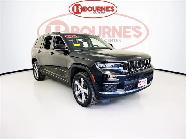 used 2021 Jeep Grand Cherokee L car, priced at $30,990