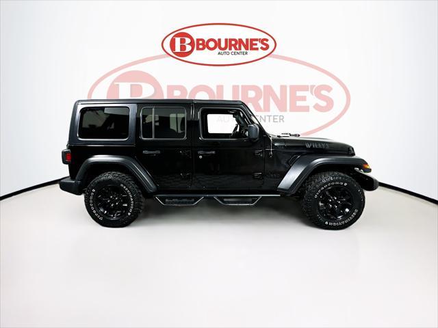 used 2021 Jeep Wrangler car, priced at $30,390