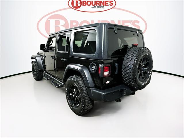 used 2021 Jeep Wrangler car, priced at $30,390