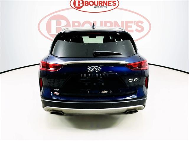 used 2021 INFINITI QX50 car, priced at $26,490