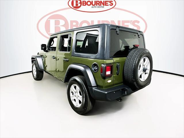 used 2021 Jeep Wrangler Unlimited car, priced at $27,990