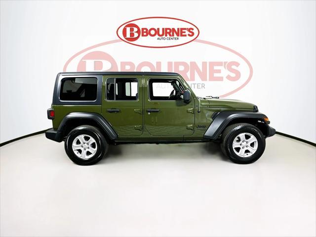 used 2021 Jeep Wrangler Unlimited car, priced at $27,990