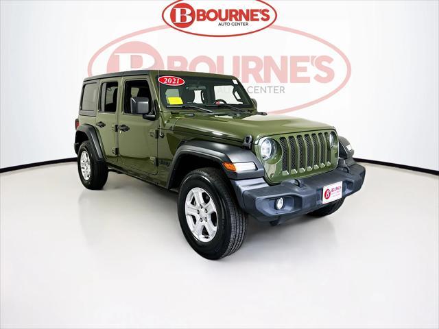 used 2021 Jeep Wrangler Unlimited car, priced at $27,990