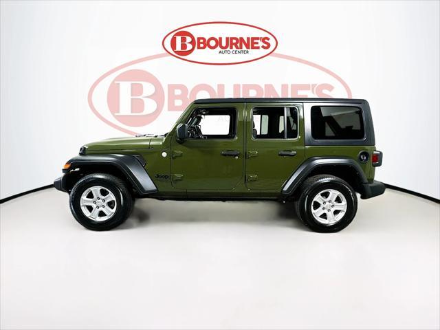 used 2021 Jeep Wrangler Unlimited car, priced at $27,990