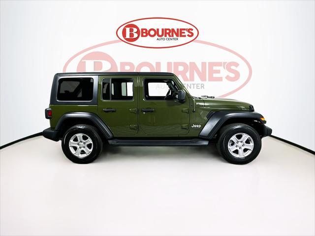 used 2021 Jeep Wrangler Unlimited car, priced at $29,990