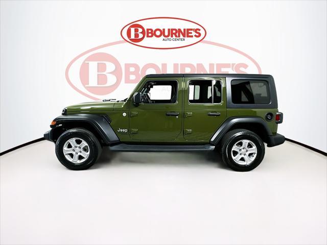 used 2021 Jeep Wrangler Unlimited car, priced at $29,990