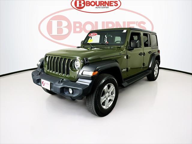 used 2021 Jeep Wrangler Unlimited car, priced at $29,990