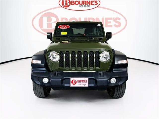 used 2021 Jeep Wrangler Unlimited car, priced at $29,990