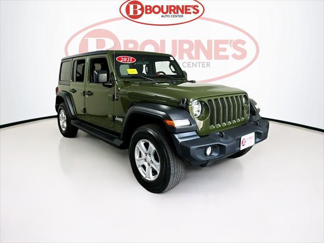 used 2021 Jeep Wrangler Unlimited car, priced at $29,990