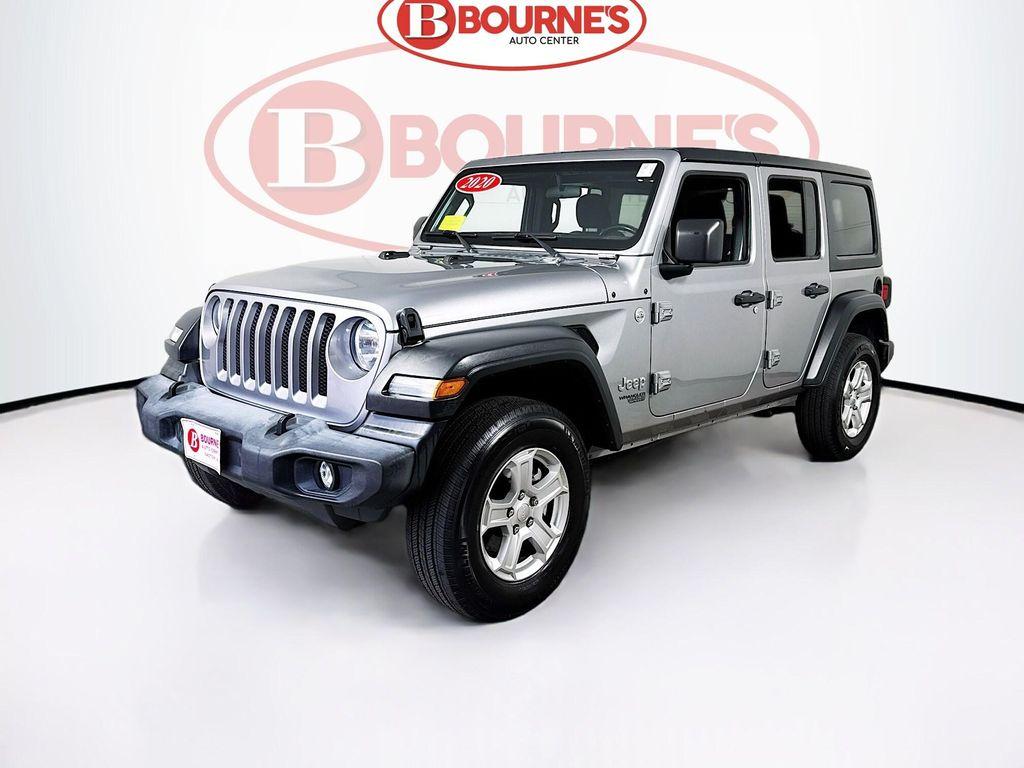 used 2020 Jeep Wrangler Unlimited car, priced at $22,990