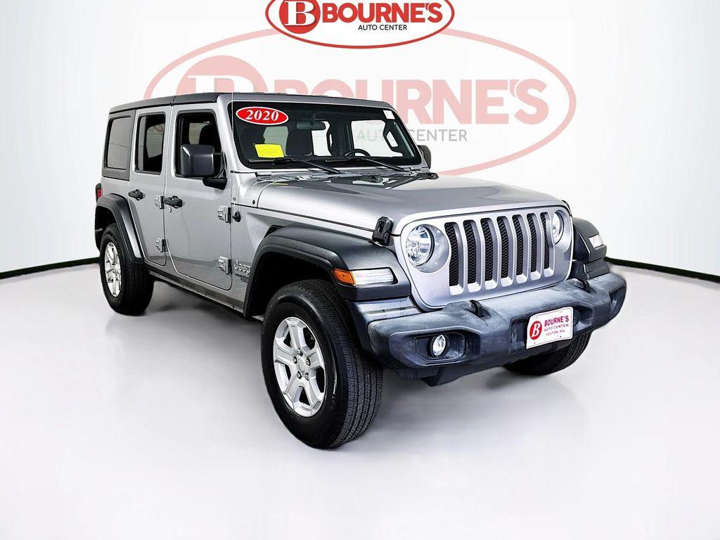 used 2020 Jeep Wrangler Unlimited car, priced at $22,990