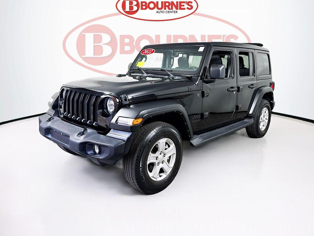 used 2022 Jeep Wrangler Unlimited car, priced at $30,990