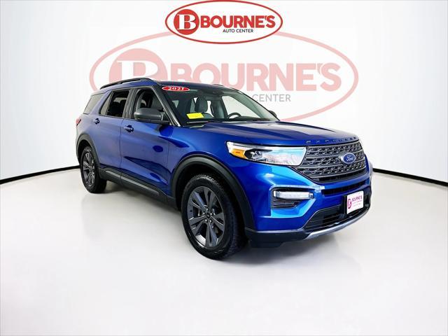 used 2021 Ford Explorer car, priced at $27,590