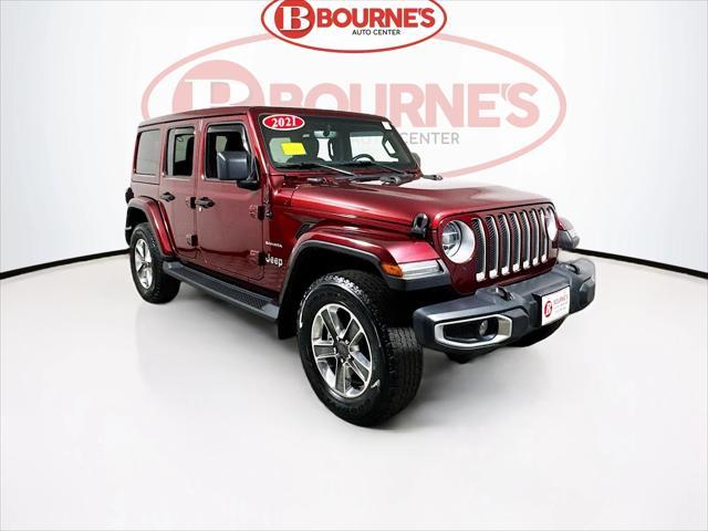 used 2021 Jeep Wrangler Unlimited car, priced at $31,990