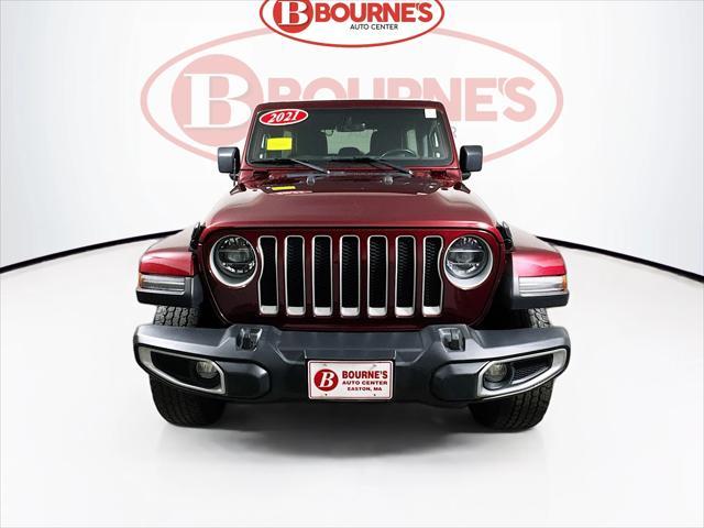 used 2021 Jeep Wrangler Unlimited car, priced at $31,990