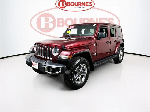 used 2021 Jeep Wrangler Unlimited car, priced at $31,990