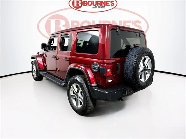 used 2021 Jeep Wrangler Unlimited car, priced at $31,990