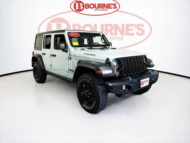 used 2023 Jeep Wrangler 4xe car, priced at $34,490