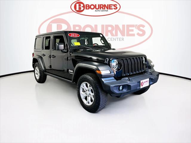 used 2021 Jeep Wrangler Unlimited car, priced at $30,390