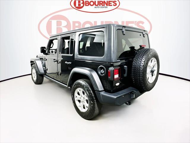 used 2021 Jeep Wrangler Unlimited car, priced at $30,390