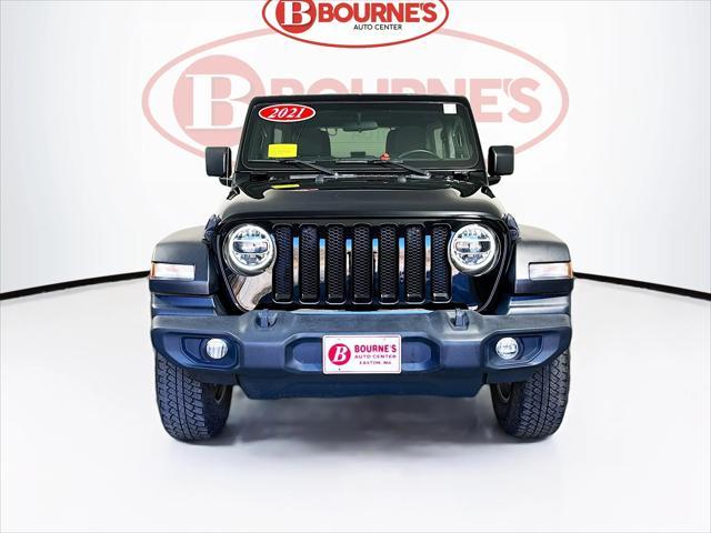 used 2021 Jeep Wrangler Unlimited car, priced at $30,390