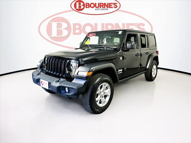 used 2021 Jeep Wrangler Unlimited car, priced at $30,390